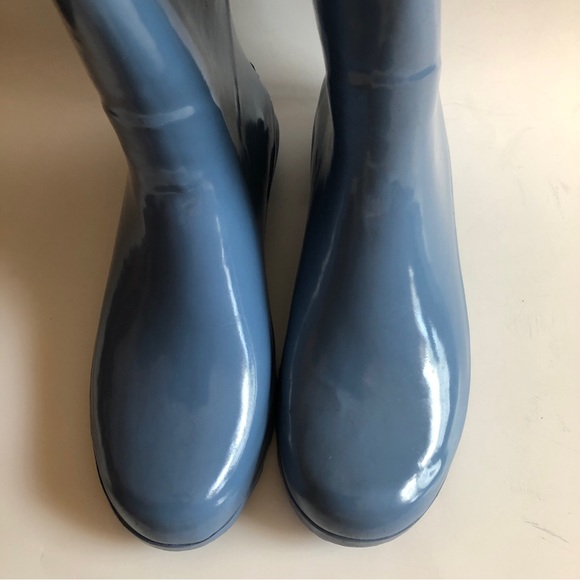 Sz 10 Magellan Periwinkle Blue Short Rain Boots - Picture 4 of 10